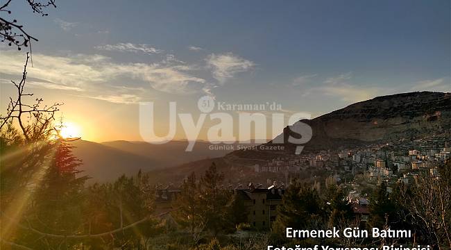 Ermenek'te En Güzel Gün Batımı Fotoğraf Yarışması Sonuçlandı