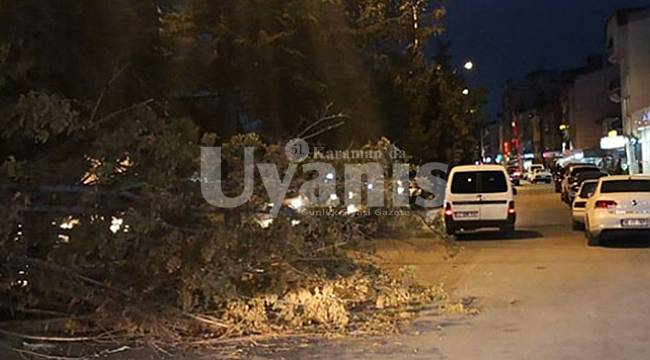 Karaman'a kuvvetli rüzgar ve fırtına uyarısı