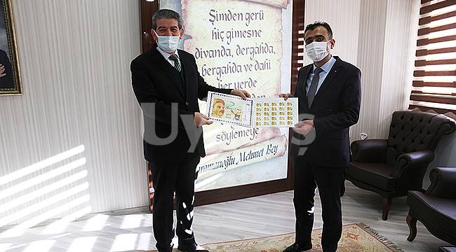 Karaman Belediyesi Yunus Emre Yılı anısına pul bastırdı