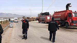 Karaman'da bir depoda amonyak gazı sızıntısı meydana geldi