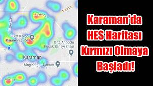 Karaman'da HES haritası kırmızı olmaya başladı