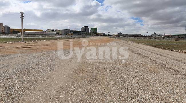 Karaman’da yeni yol açma çalışmaları devam ediyor