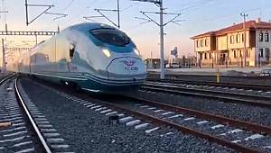 Karaman-Konya hızlı tren hattında vagonlu testler başladı