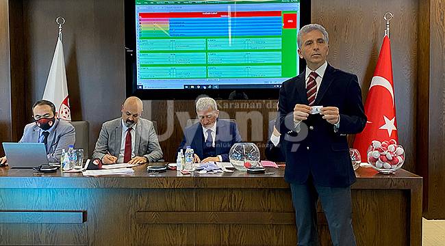 Karaman Sudurağı Gençlerbirliği Spor'un rakipleri belli oldu