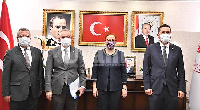 Karamanlı Vekiller, Karaman'ın Önemli Projelerini Tarım Ve Orman Bakan Yardımcısı Işıkgece'ye Aktardı