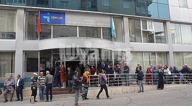 Konya, Karaman Bölgesinde 2020’de İşsizlik Oranı %8,0  Oldu