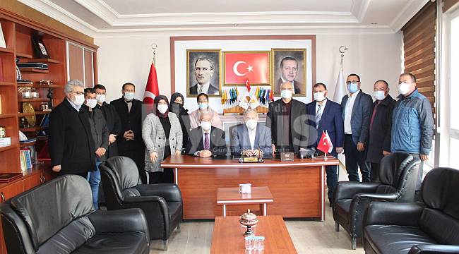 MKYK Üyesi Hıdır Karaman'da çeşitli ziyaretlerde bulundu