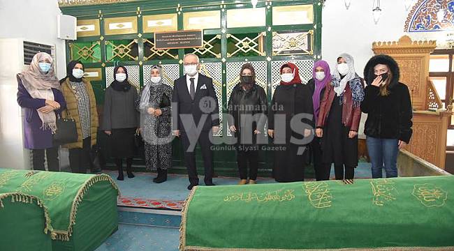 Rektör Ak'tan 8 Mart nedeniyle anlamlı ziyaret