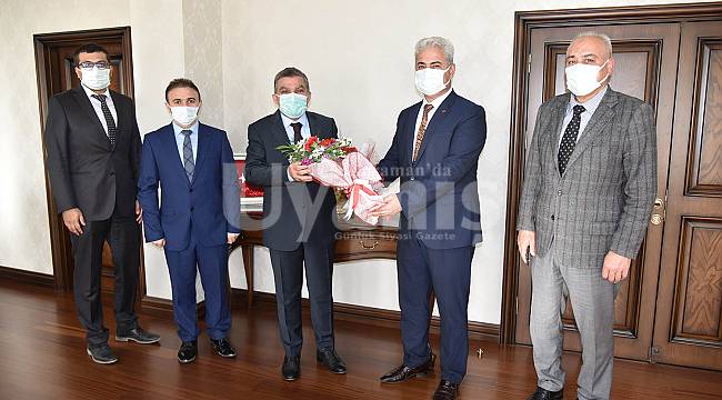 Sağlık Çalışanlarından Vali Işık’a Ziyaret