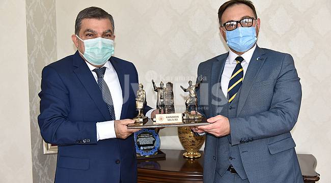 Ukrayna Antalya Konsolosu Karaman'daydı