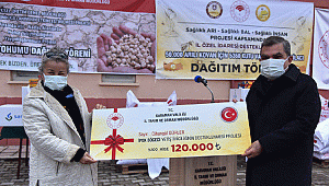 Üreticiye Proje Desteği Sağlandı