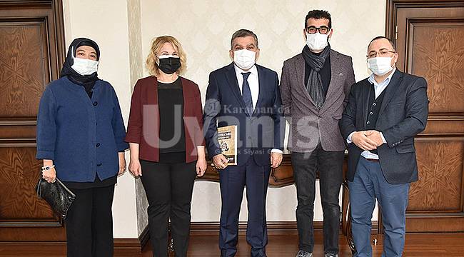 Vali Işık’a Boncukluhöyük ve Çatalhöyük Kitabını Tanıttılar
