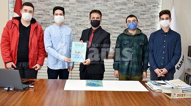 Zevahir Dergisinin Genç Kadrosundan İl Müdürü Çalışkan'a Ziyaret