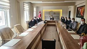 1.Dönem Değerlendirme Toplantısı Kazımkarabekir İlçesinde Yapıldı