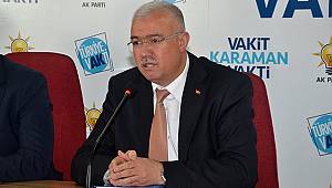 AK Parti İl Başkanı Çağlayan: “Karaman'a 97 milyonluk destek!”