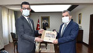Anadolu Ajansı Bölge Müdürü Ömer Süt’ten Vali Işık’a ziyaret