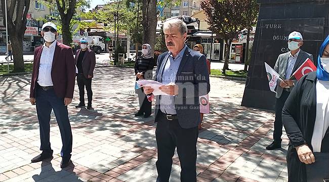 Bayrakçı, “Emek, barış, özgürlük, adalet ve demokrasi için haykırıyoruz”
