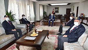 Gazilerden Vali Işık'a Teşekkür Ziyareti