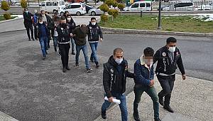 Karaman'da 9 şüpheli daha adliyeye sevk edildi