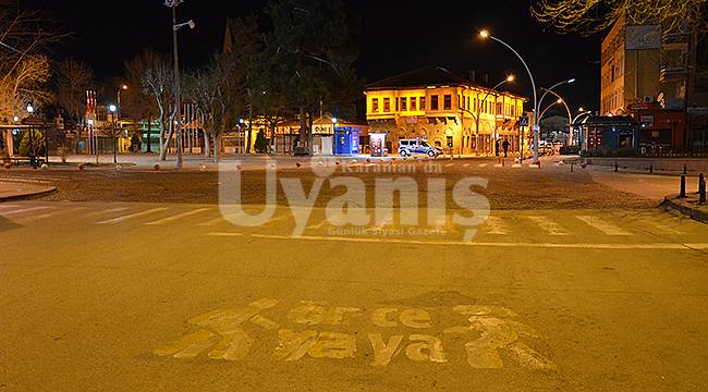 Karaman'da kısıtlamadan muaf olanlar belirlendi