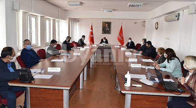 Karaman'da Toprak Koruma Kurulu Vali Işık Başkanlığında Toplandı