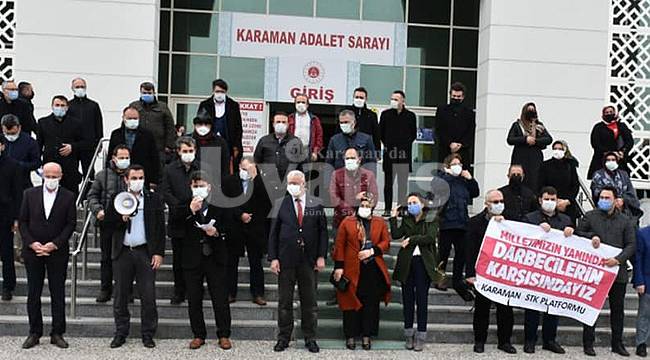 Karaman STK Platformu: Millet iradesinin yanında