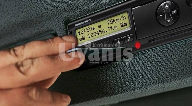 Karaman Ticaret ve Sanayi Odasından sayısal takograf uyarısı