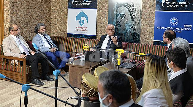 KMÜ’de Yunus’un Gönlü Çalab’ın Tahtı adlı program başladı