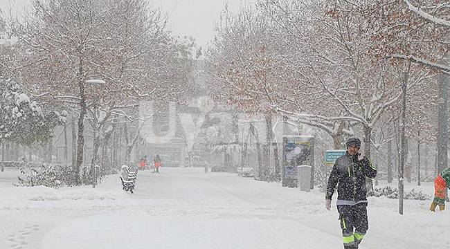Meteoroloji'den Karaman için Yoğun Kar Yağışı Uyarısı