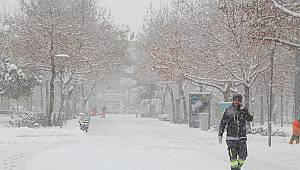 Meteoroloji'den Karaman için Yoğun Kar Yağışı Uyarısı