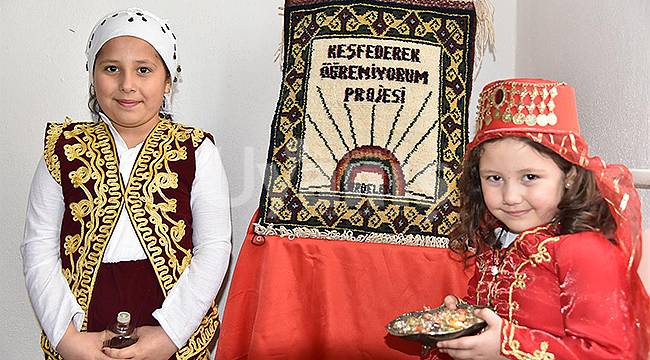 Minik Öğrenciler ‘Keşfederek Öğreniyorum Projesi’ Kapsamında Hünerlerini Sergilediler