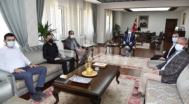 MÜSİAD'ın Yeni Yönetiminden Vali Işık'a Ziyaret