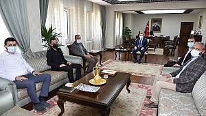MÜSİAD'ın Yeni Yönetiminden Vali Işık'a Ziyaret