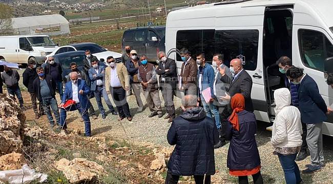 Narlıdere Köyünde Mermer Ocağına Karşı Çıkan Köylüler Eylem Yaptı