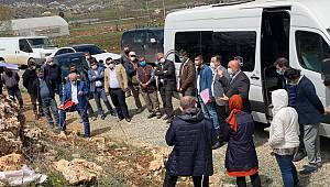Narlıdere Köyünde Mermer Ocağına Karşı Çıkan Köylüler Eylem Yaptı