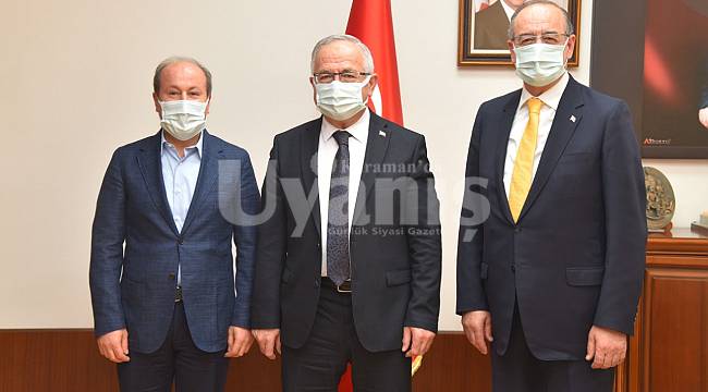 Rektör Prof. Dr. Namık Ak'a hayırlı olsun ziyareti