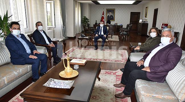 Sağlık-Sen Karaman Şubesinden Vali Işık’a Ziyaret