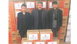 Sarıveliler MHP'den 150 Aileye Yardım Kolisi