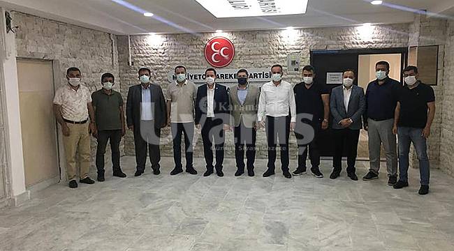 AK Parti Milletvekili Eser'den MHP'ye ziyaret