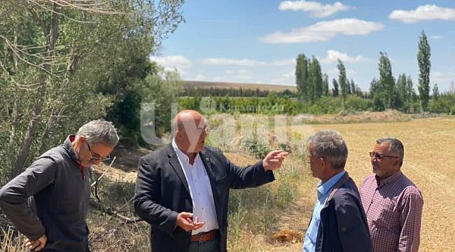 Bayram: "Yeşildere Baraj Bölgesindeki Üreticilerimizin Dikkatine!"