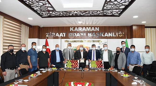 CHP heyetinden ziraat odasına ziyaret
