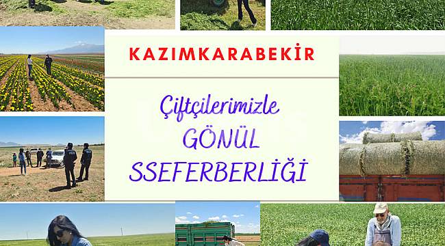 Çiftçilerimiz ile gönül seferberliği ziyaretleri devam ediyor