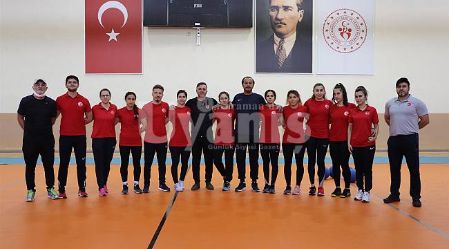 Goalball Kadın Milli Takımı Karaman'da Kampa Girdi