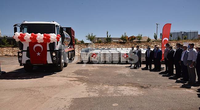 İl Özel İdaresi'ne Alınan Yeni Araçlar ve Konteynırlar Teslim Alındı