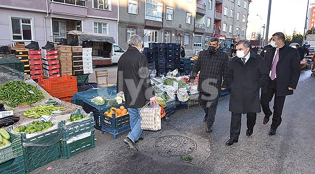 Karaman'da kısıtlamada kurularak pazar yerleri belli oldu