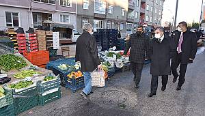 Karaman'da kısıtlamada kurularak pazar yerleri belli oldu