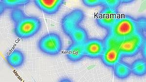 Karaman'da risk haritası kırmızıdan maviye dönüyor