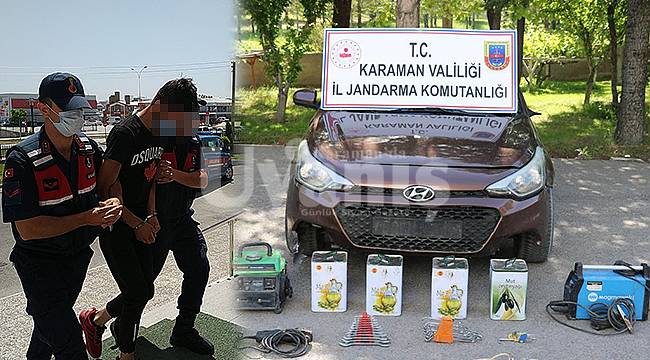 Köylere Dadanan Hırsız Yakalandı