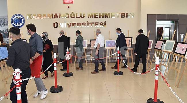 KMÜ'den ebru sergisi ve tasavvuf musikisi dinletisi