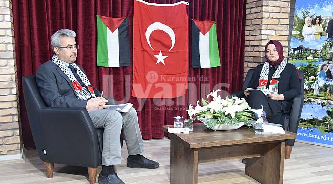 KMÜ Filistin Özel Yayınında İsrail'in Terör Devleti Olduğu Vurgulandı